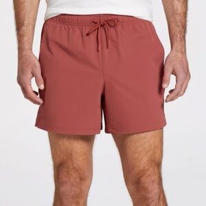 VRST Men's 5'' Everyday Relaxed Fit Shorts desert rust